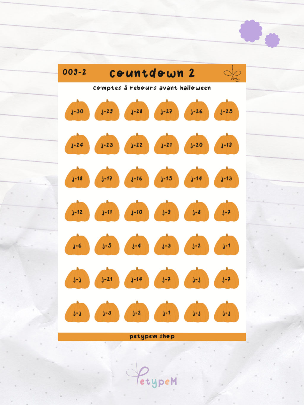 Countdown - halloween