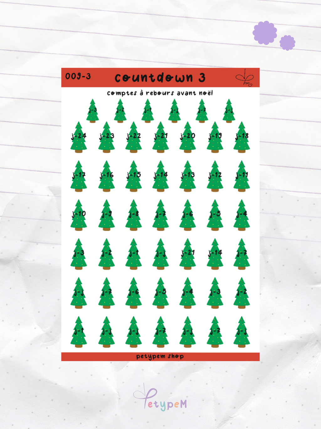 Countdown - noël