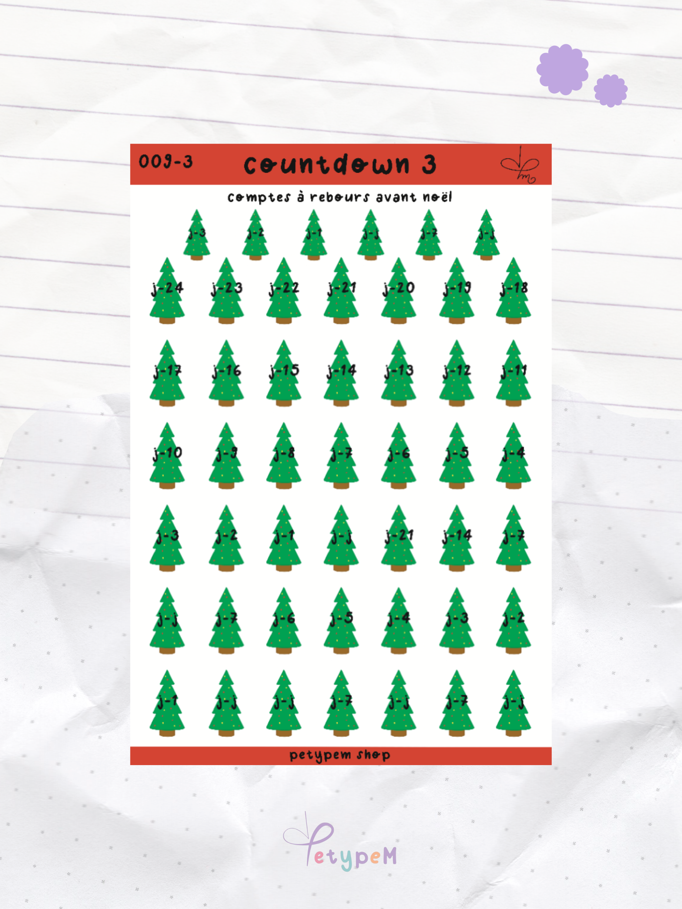 Countdown - noël