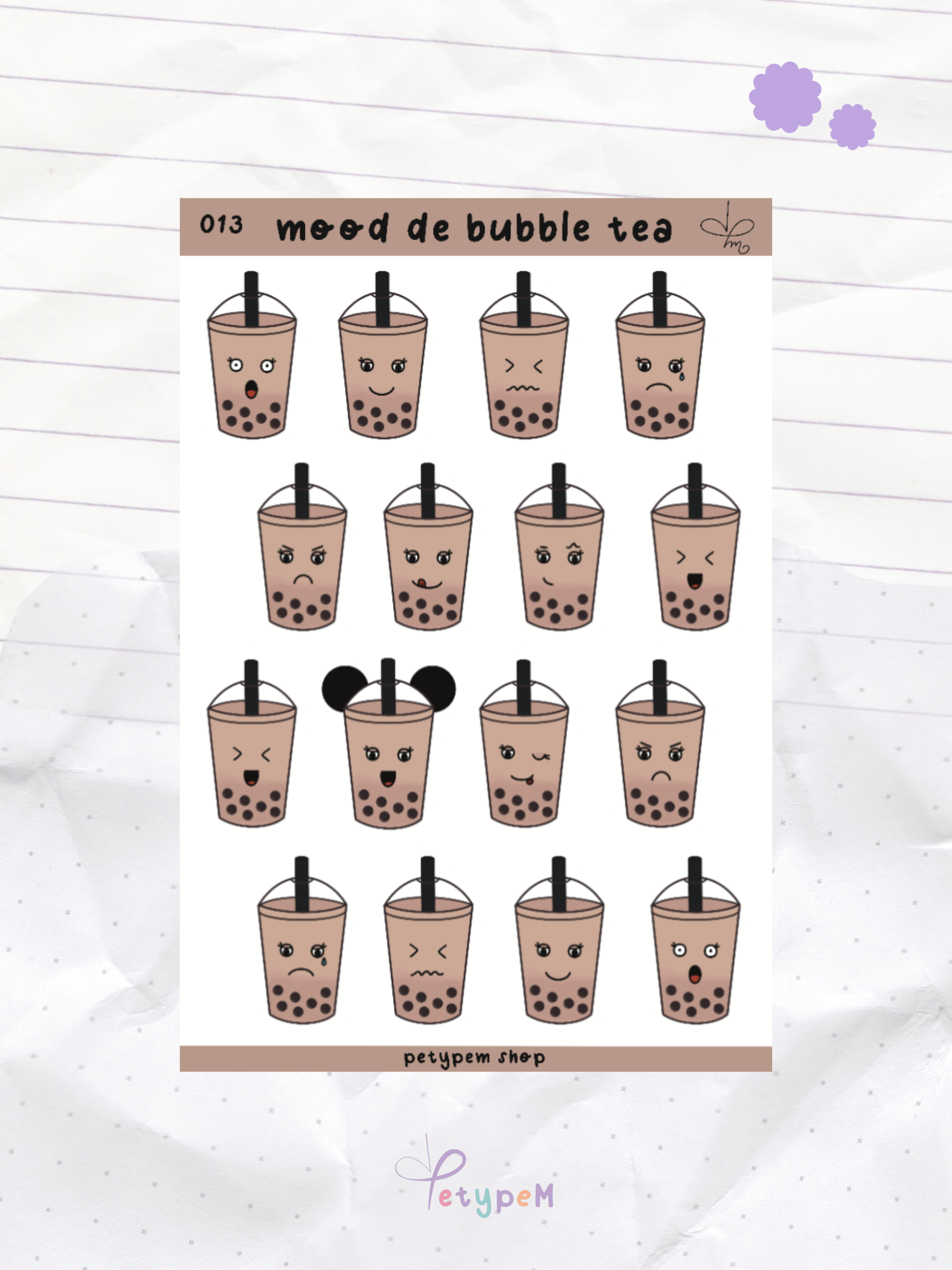 Mood de bubble tea