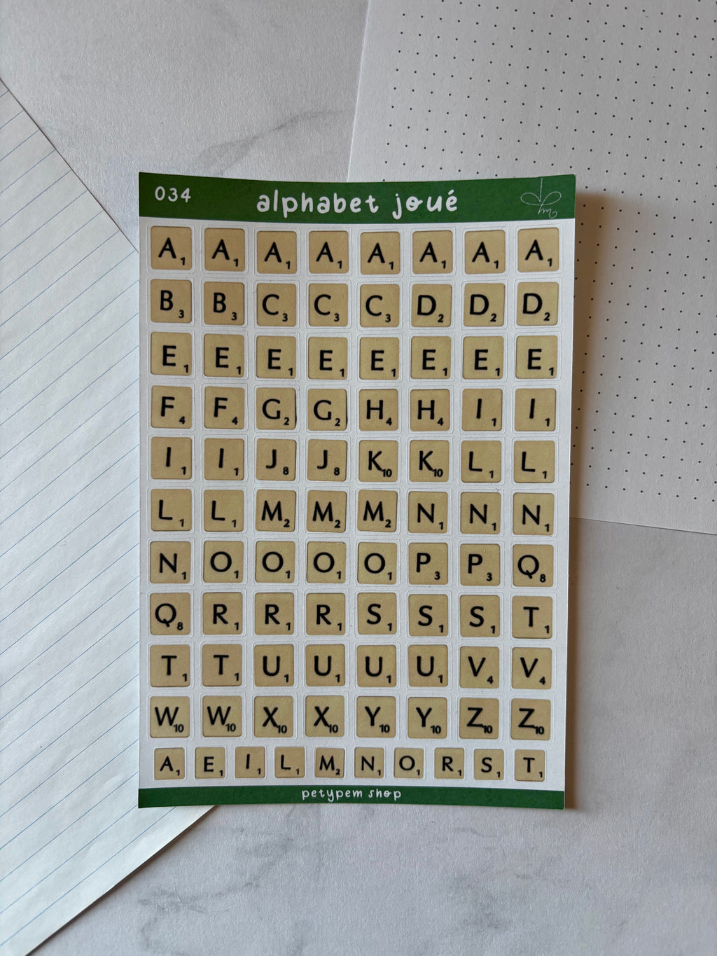 Alphabet joué