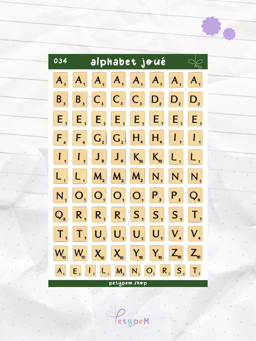 Alphabet joué