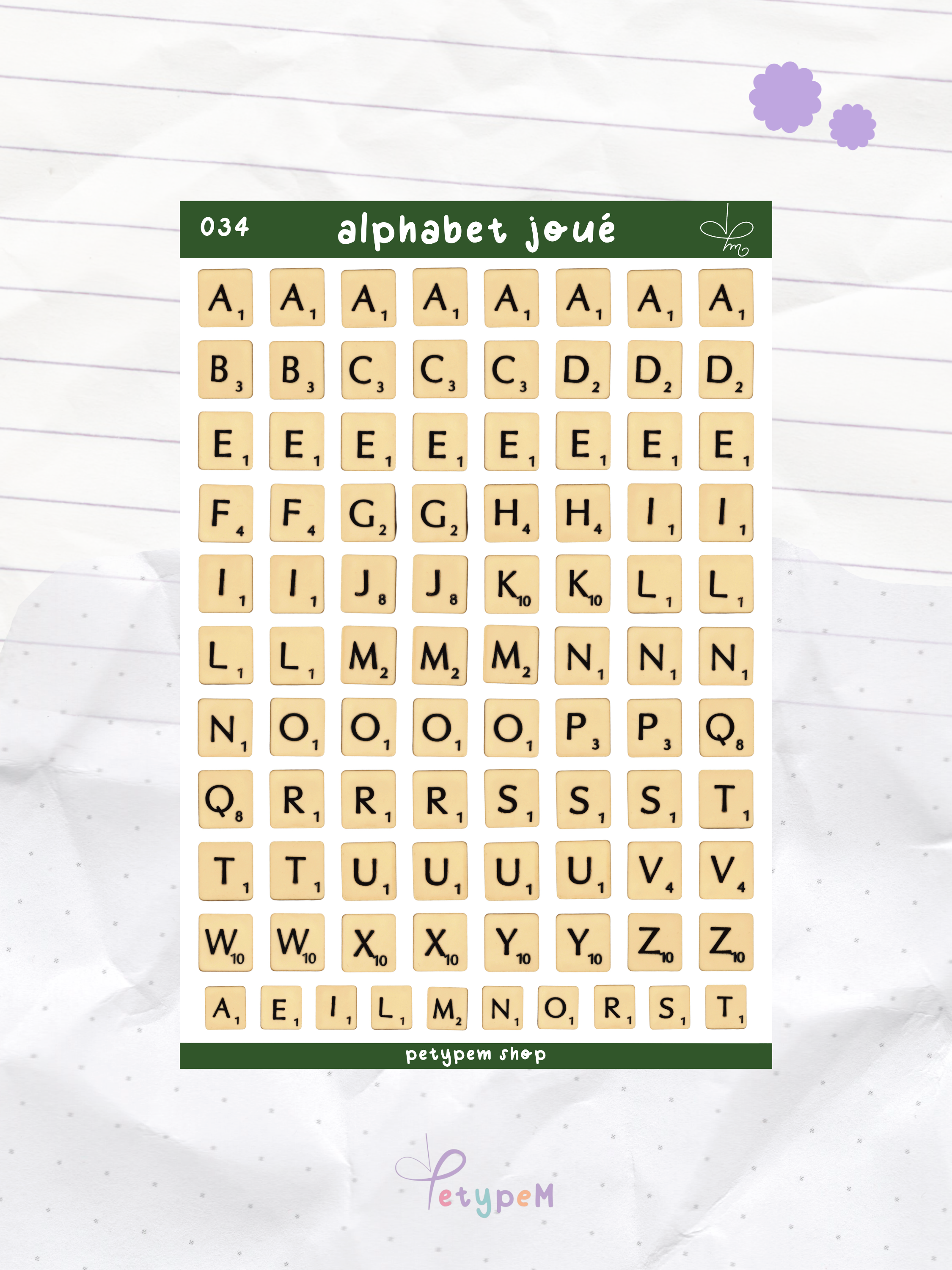 Alphabet joué