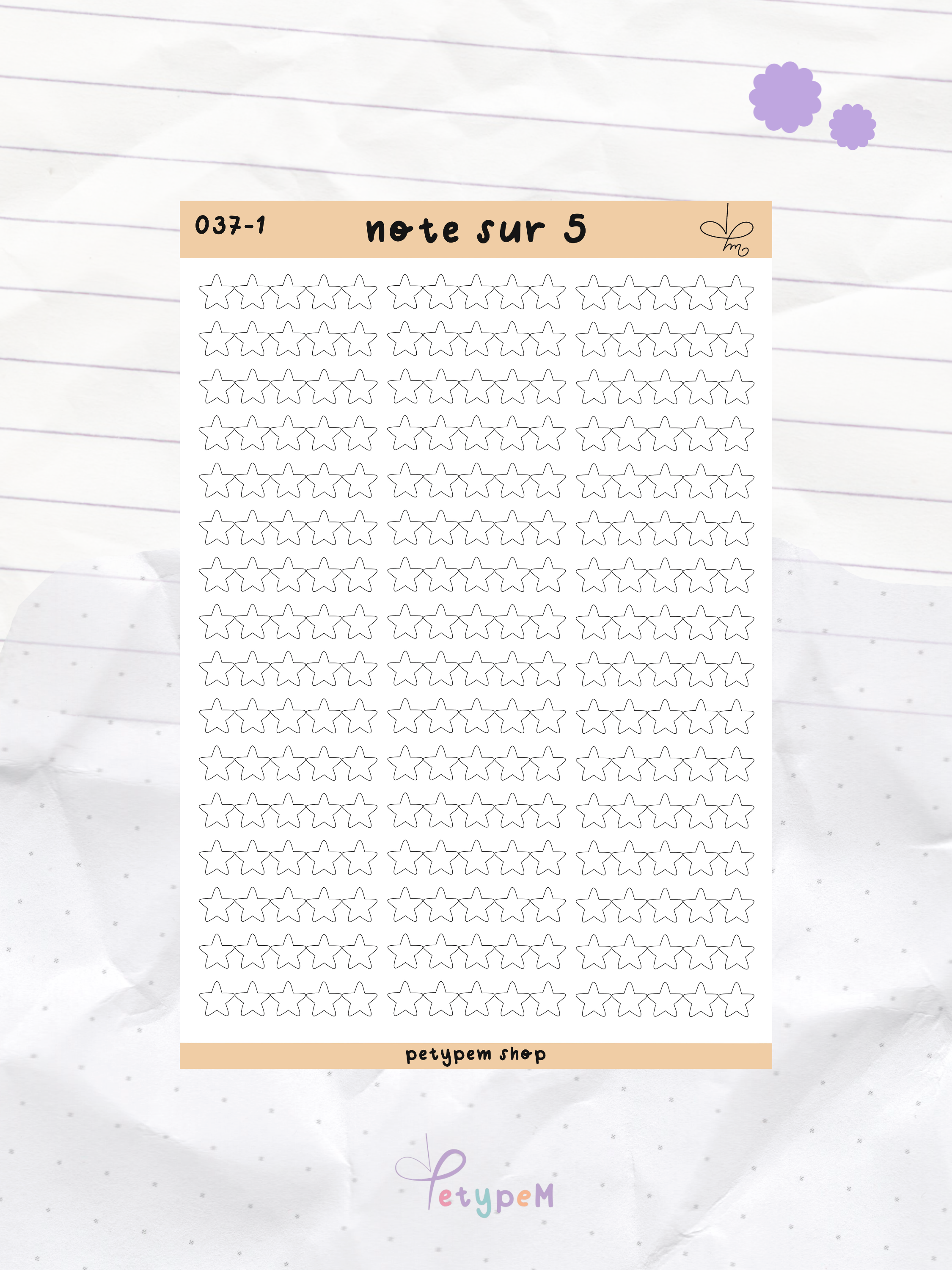 Note sur 5 - étoiles