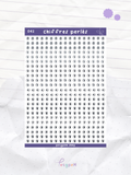 Chiffres perlés