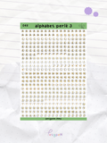 Alphabet perlé 3
