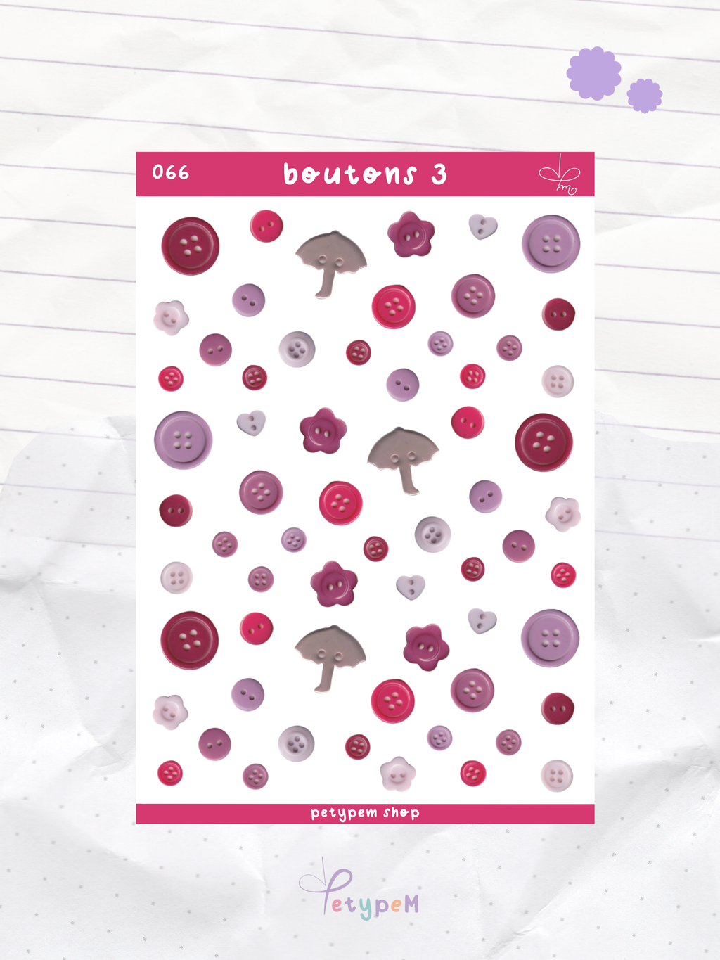 Boutons 3