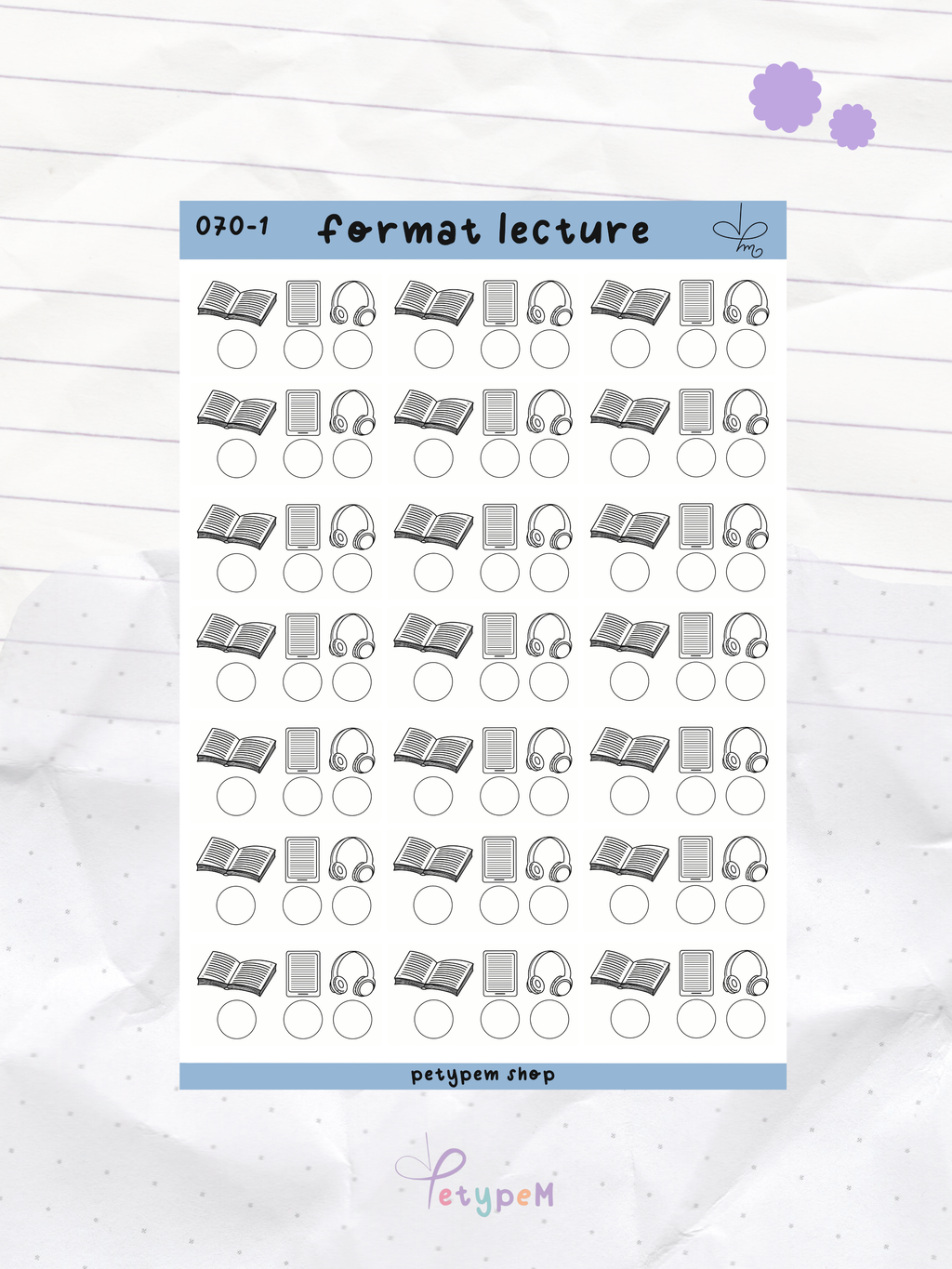 Format lecture