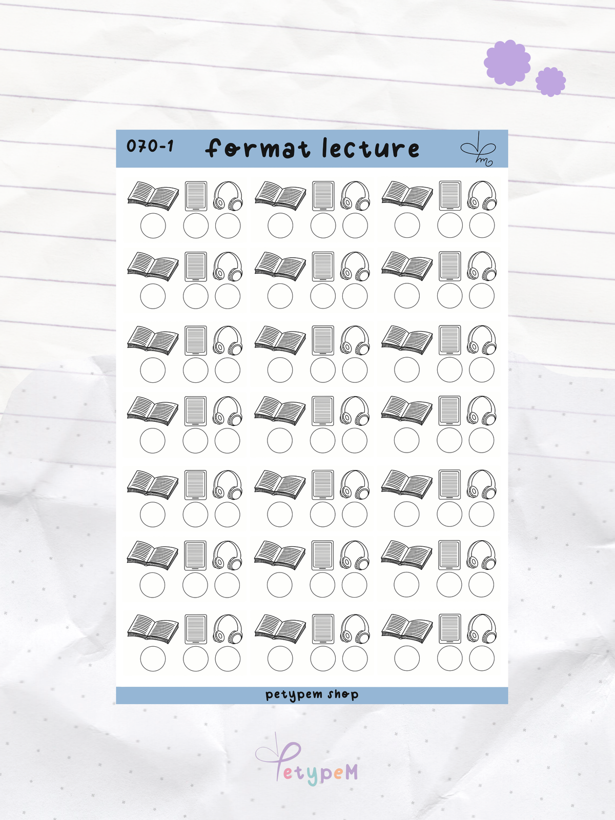 Format lecture