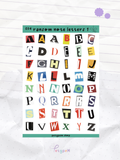 Ransom note letters 1