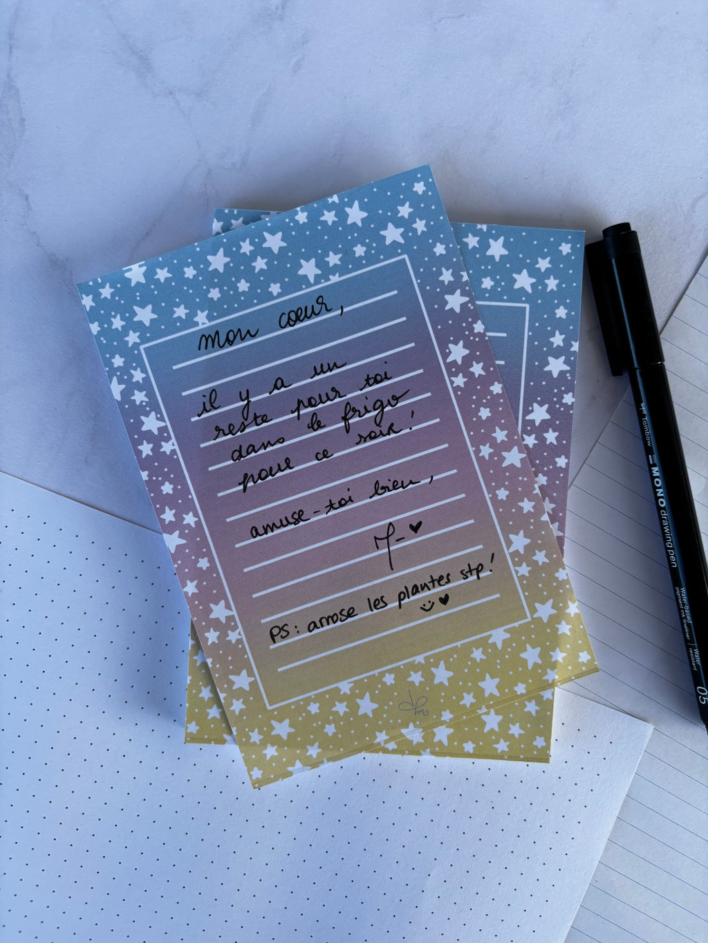 Notes étoilées