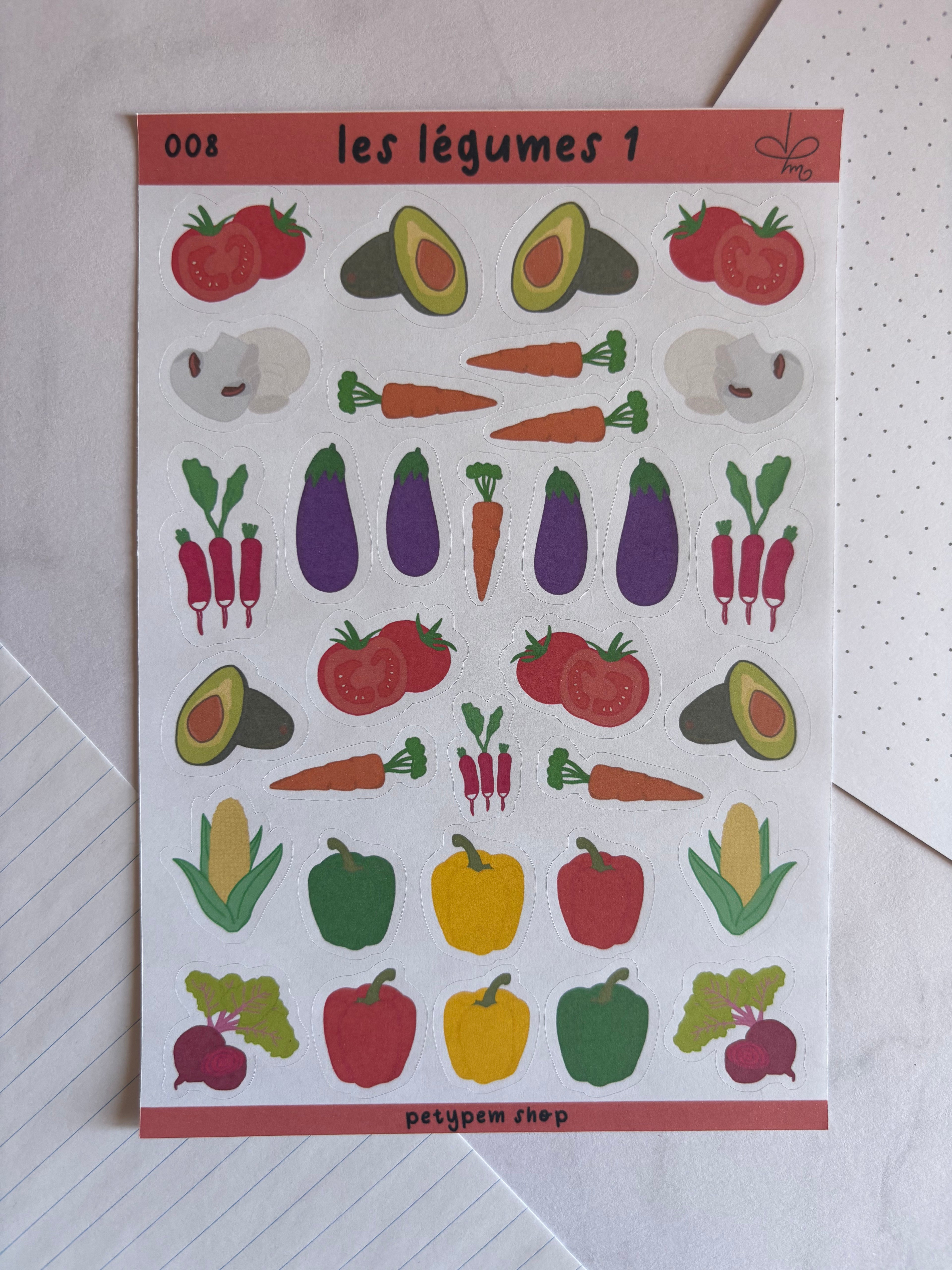 Les légumes 1