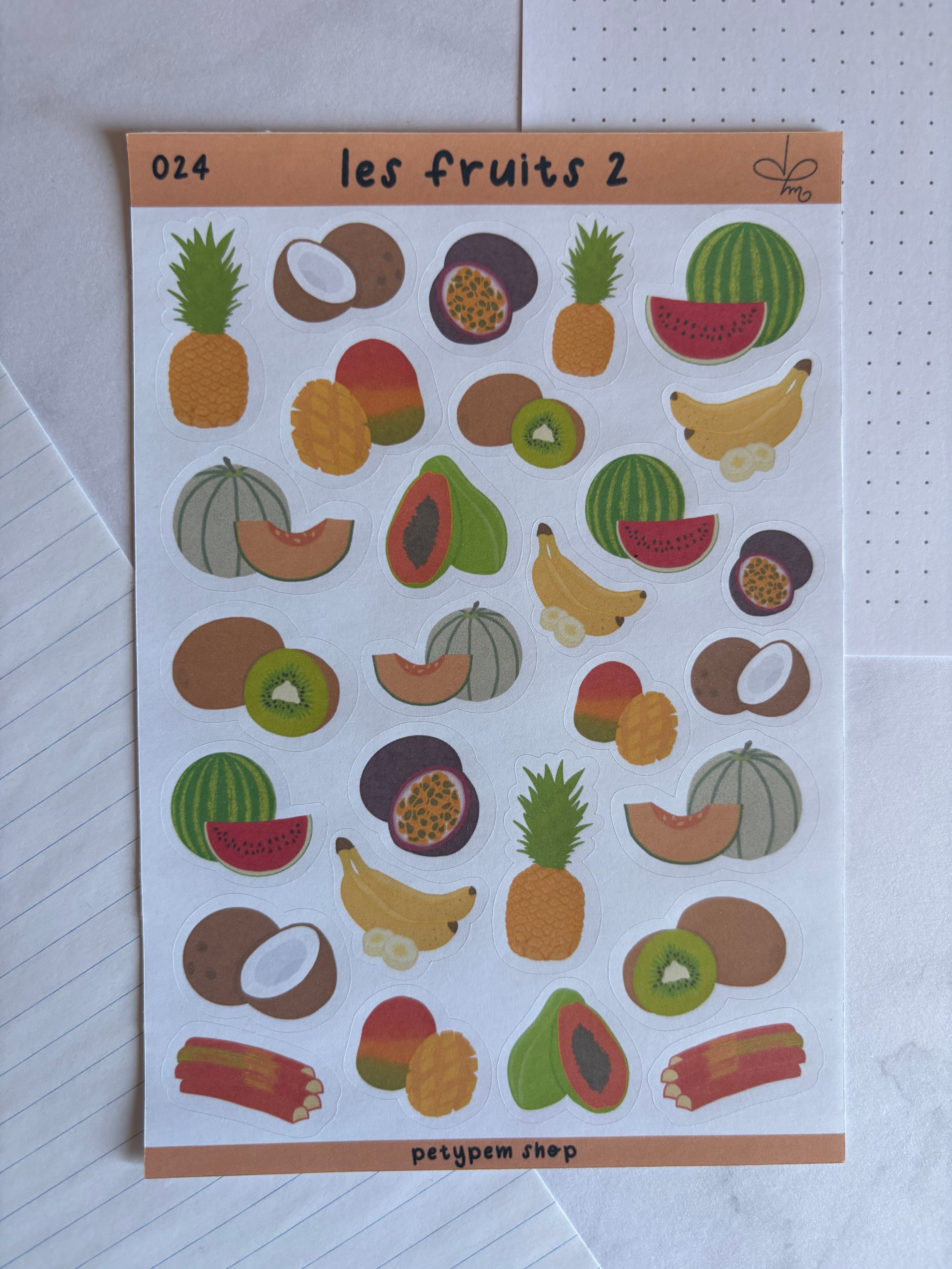 Les fruits 2