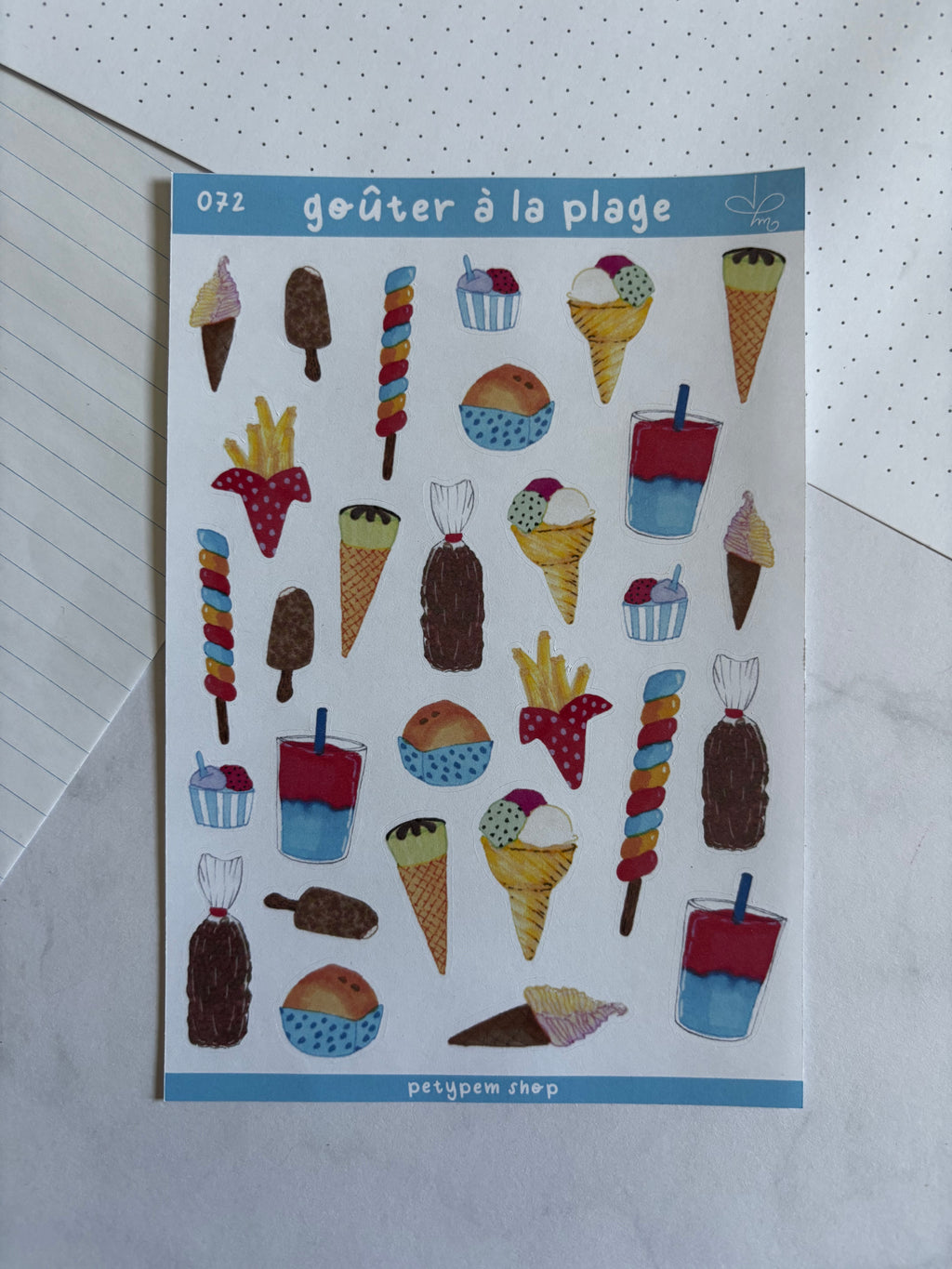 Goûter à la plage