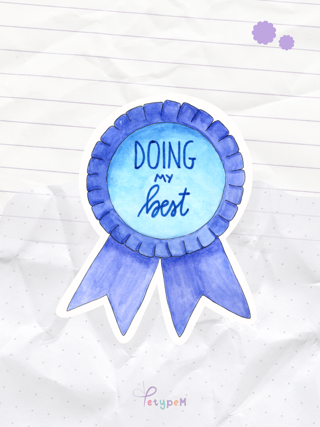 Doing my best