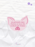 Je présente mes excuses à tous les cochons de France