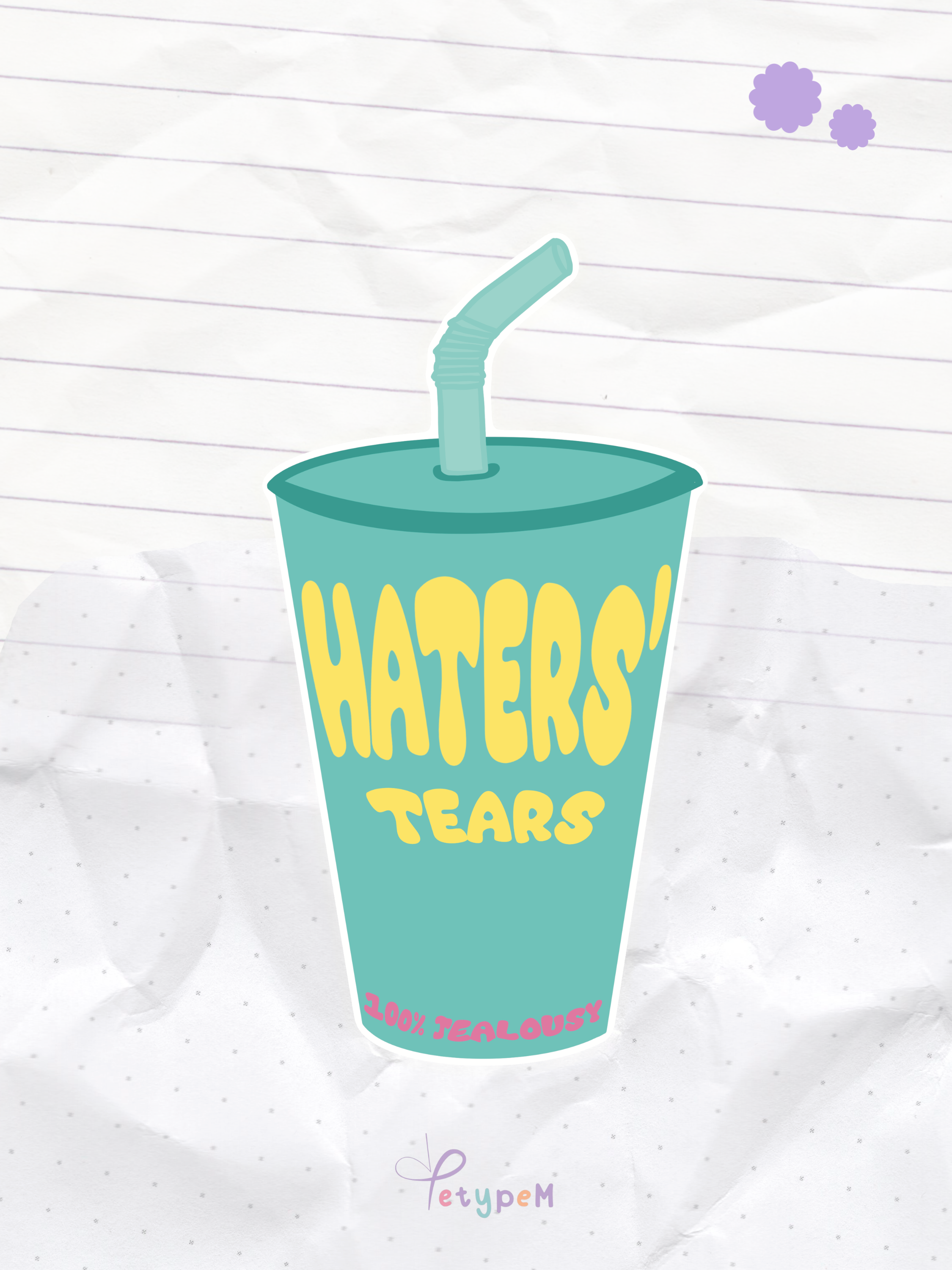 Haters' tears