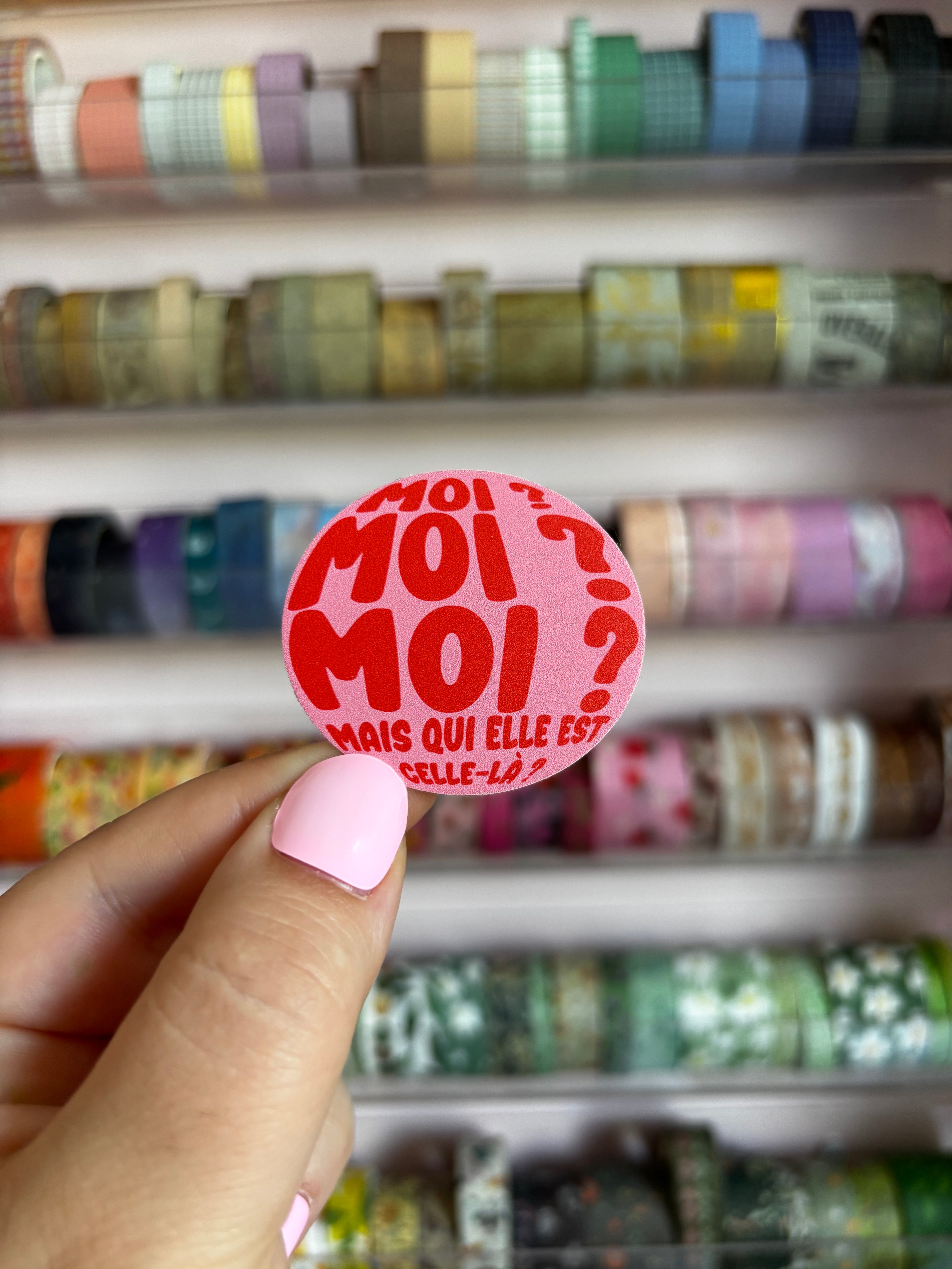 Moi ? Moi ? Moi ? Mais qui elle est celle-là ?