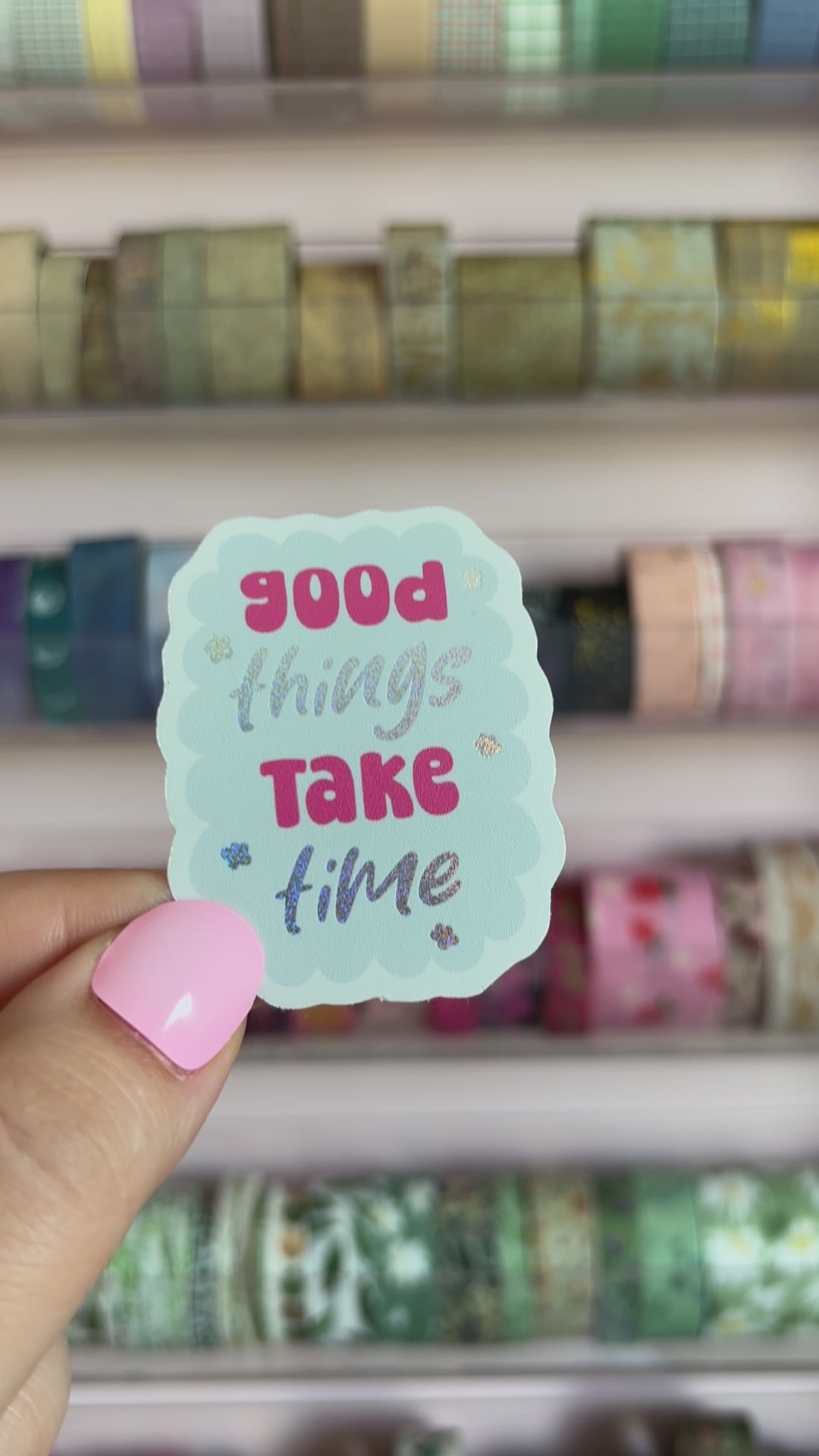 Good things take time